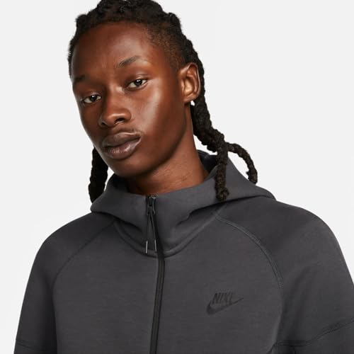 Nike Sportswear Tech Fleece Windrunner Men's Full-Zip Hoodie Size - XX-Large Anthracite/Black4