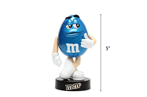 Jada Toys M&M's 4" Blue Die-Cast Collectible Figure, Toys For Kids And Adults (33237) #TOP4