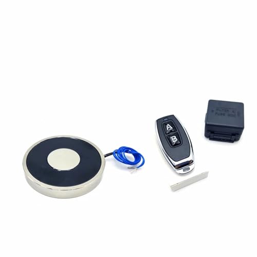 Électro-aimant télécommandé WL-70/10 DC12V avec ventouse magnétique puissante sans fil