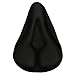 ERYUE Seat Cover Soft Silicone Unique Hollow Design Keeps Hips Cool for Mountain Bike Saddle Seat - Breathable Bike Saddle Cover, Silica Gel Pad Cushion - Suitable for All Kinds of Mountain Bikes,