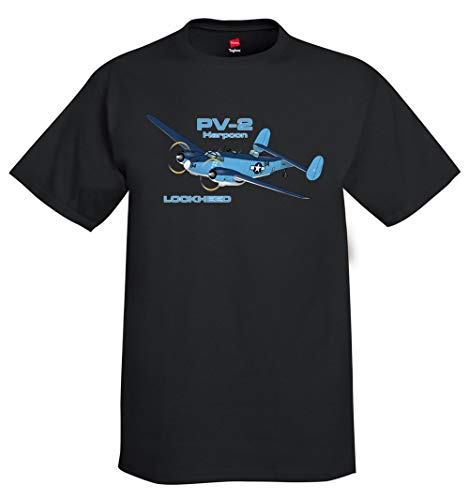 Flyboy Toys Lockheed Harpoon PV-2 (Blue) Airplane T-Shirt - Personalized w/Your N# Flyboy Toys Lockheed Harpoon PV-2 (Blue) Airplane T-Shirt - Personalized w/Your N#