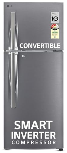 LG 240 L 3 Star Frost-Free Smart Inverter Double Door Refrigerator (GL-S292RDSX, Dazzle Steel, Convertible & Multi Air Flow Cooling) LG 240 L 3 Star Frost-Free Smart Inverter Double Door Refrigerator (GL-S292RDSX, Dazzle Steel, Convertible & Multi Air Flow Cooling)