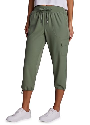 RBX Active Women's Cargo Capri Pant with Pockets...