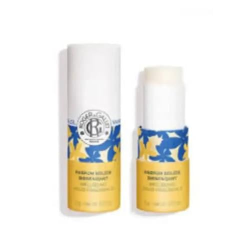 Roger&Gallet – Perfume Sólido Vanille Soleil en Barra – Floral Ambarado Gourmand – Relajante, Adictivo – Formato Mini para Todo el Día – Vainilla, Jazmín, Ylang-ylang, Haba Tonka – Perfume sin Alcohol