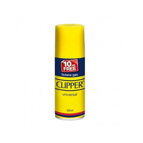 Clipper - GAS BUTANO CLIPPER 90ml + 10ml free - MC100, Grigio