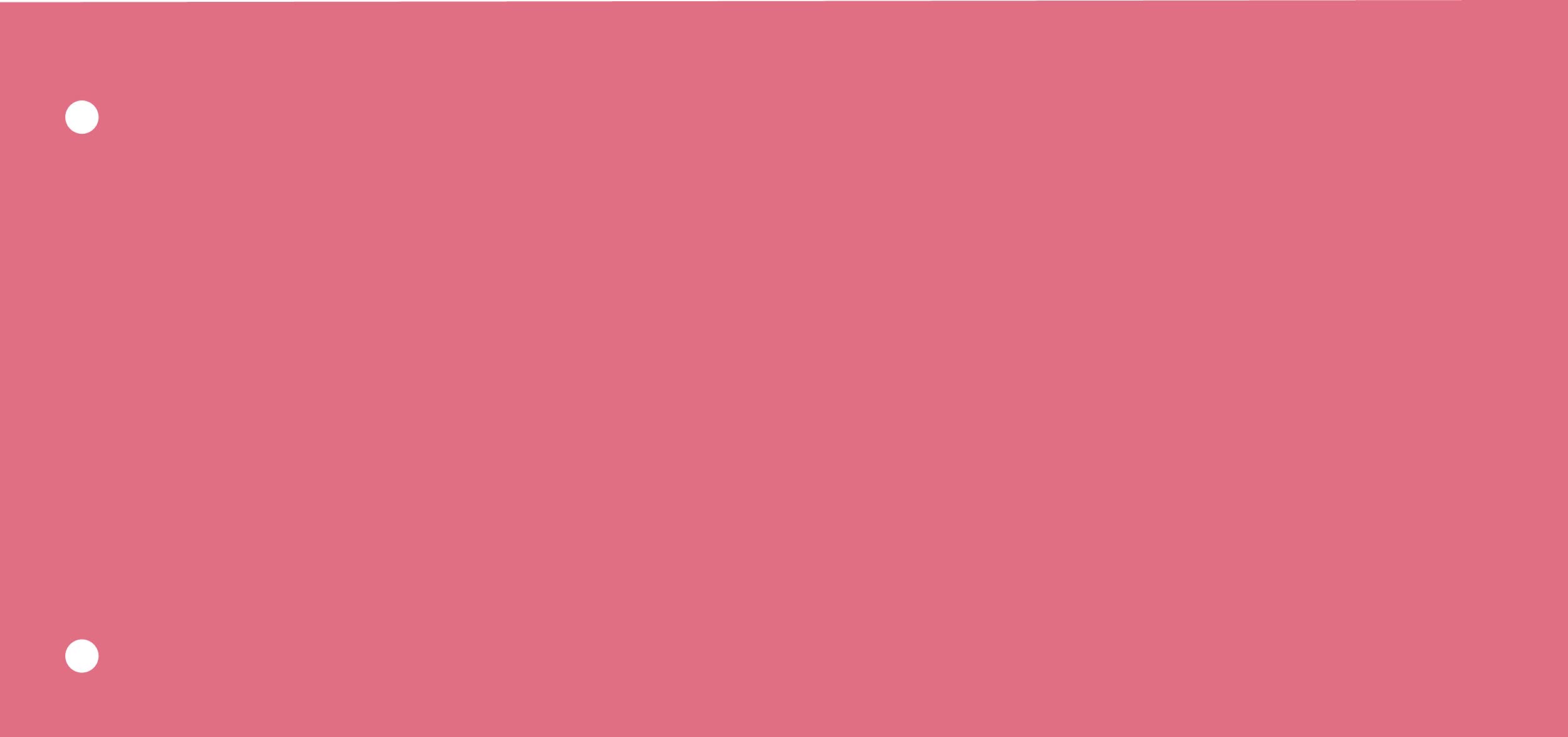 Kangaro 07070-13 Divider Strips, Paper, Pink, 105 x 240 mm