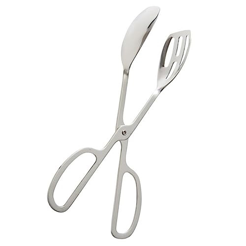ULTECHNOVO Pinzas Para Asar De Acero Inoxidable Pinzas Para Carne Tipo Tijera Para Servir Comida Barbacoa Resistentes Para Parrillas