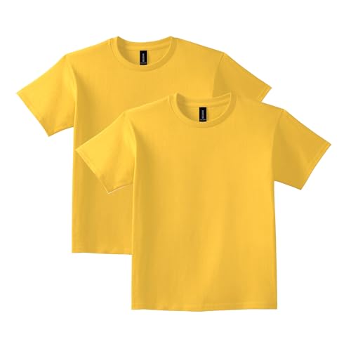 Image of Gildan Youth Ultra Cotton T-Shirt, Style G2000B, Multipack