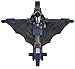 DC Comics, Batman Adventures, Batman Batcycle, Transforming 2-in-1 Batcycle & Batglider, Figure Compatible, Super Hero Kids Toy for Boys and Girls 4+