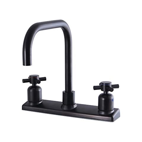 Grifo de Cocina Central Kingston Brass FB2145DX, Bronce Aceitado Cover