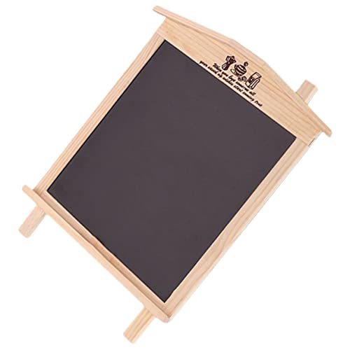 DOITOOL Erasable Chalkboard Sign Solid Base Decorative Message Board for Home Office Magnetic Small House Blackboard