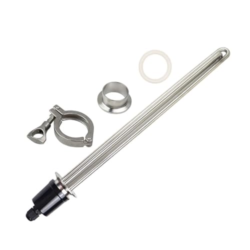 eufeifeiegds 1.5�C���`�g���C�N�����v�i�O�a50.5�j220V 5500W �ƒ�p�q�[�^�[ SUS304�Ǐ�d�C�q�[�^�[ ������ �{�C���[ ���M��(Heater Clamp Set)