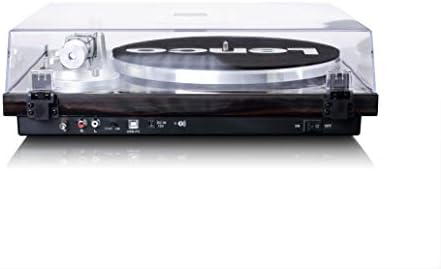 Lenco LBT-188 WA Gramofon Bluetooth, Czarny, 41.5 x 36 x 12.5 cm