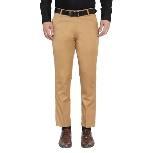 Image of SUCHEH Men's Reguler Fit Polycotton Trouser Pant's Formal Trouser Casual Trouser Pants