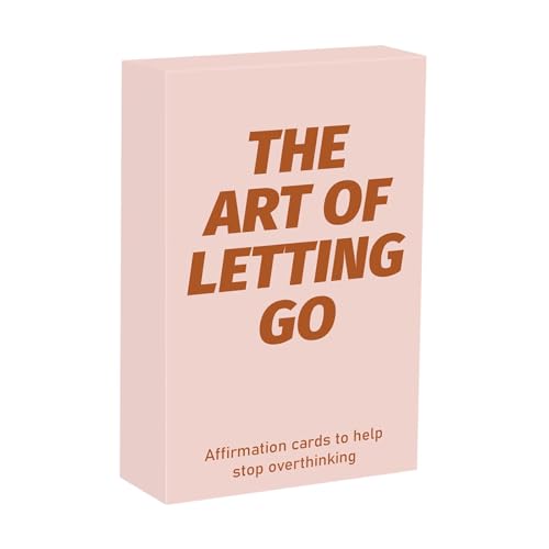 Cartes d'affirmation Let It Go : motivation positive au quotidien