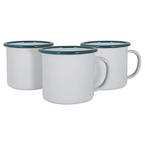 Argon Tableware Green Tea Enamel Mugs Cover
