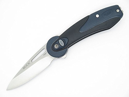 Buck Knives 0766BKS Revel Black Folding Knife with Clip