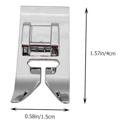 Set de 5 Piezas de Prensatelas Metálicos Universales para Máquina de Coser miniatura 2