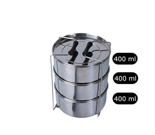 Image of Ecoline PL3, Electric Lunch Box, Capacity 1200 ml (3 Containers 400ml)