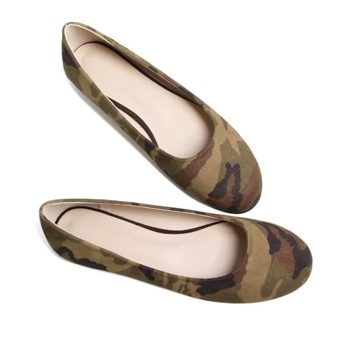Image of SAILING LU Casual Shoes for Women Dressy Ballet Flats | Comfort Fit, Work Shoes,Casual for Women, Slip-Ons Loafers