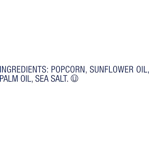 Image of SkinnyPop Popcorn, Sea Salt Microwave, 2.8oz, 12 Boxes (3 Bags per Box)