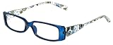 Calabria 4957 Womens Designer Reading Glasses with Floral Designs
