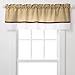 Bacati - Metro Khaki/White/Chocolate Valance