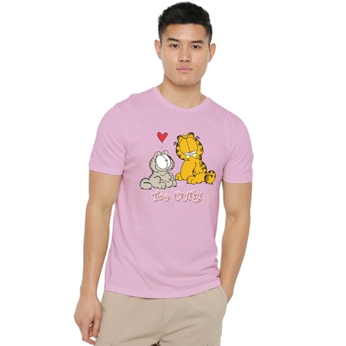 Garfield Garfield Too Cute t-shirt rose mixte le cadeau original pour passionnés de pop culture