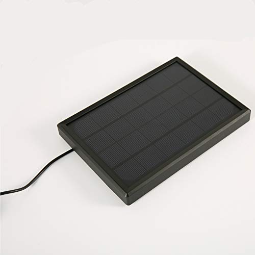 SANNCE Solar Panel Power Supply for Wireless Outdoor Rechargeable Battery Powered IP Security Camera,Support SANNCE Battery WiFi Camera (Camera Not Included)