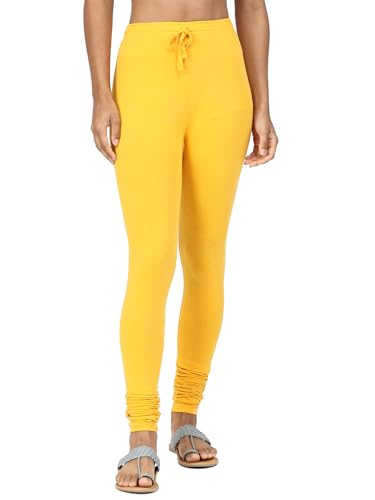 Image of Robinbosky Cotton Churidhar Leggings for Women - Stylish, Stretchable & Flattering Fit for All-Day Comfort