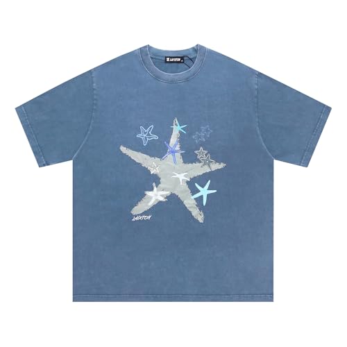 Laixton Men's Graphic Tees Shirts Unisex Cotton Vintage...