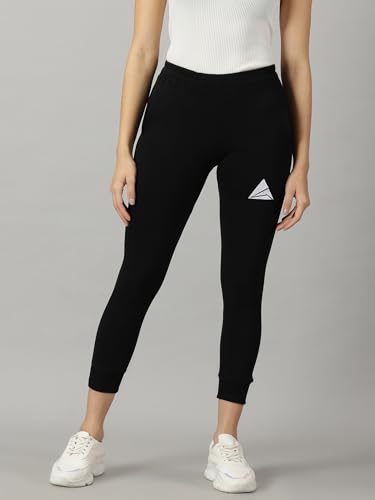 Image of ANGAR Women Cotton Joggers Elastic Sweatpants with Pockets Athletic Training SportsTrack Pants for Girls