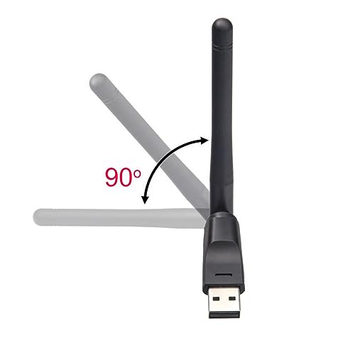 Adaptador de red para computadora portátil USB 150 Mbps receptor internet Windows PC MT7601 4
