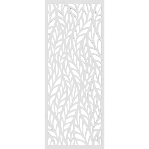 Image of 11 3 /8 inchW x 29 3 /8 inchH x 3 /8 inchT Ortonville Decorative Fretwork Wall Panels in Architectural Grade PVC