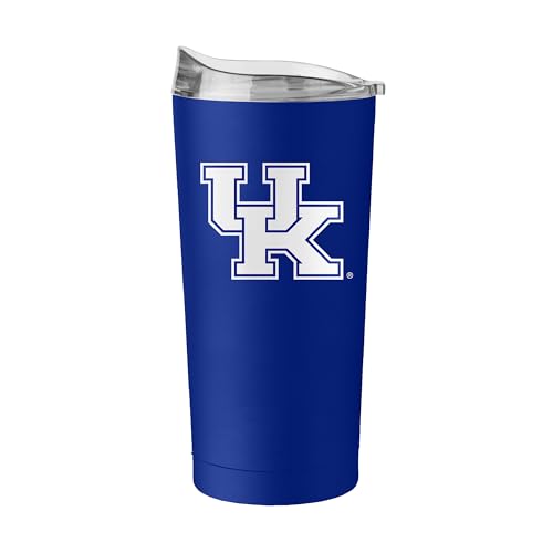 Image of Logo Brands NCAA 20 oz Powder Coat Stainless Tumbler -Double-Wall Insulated Everday Tumbler for Hot or Cold Drinks, High Lip Lid, Team Color