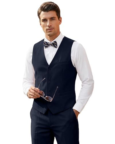 Ensemble de costume homme bleu marine pour rompre avec la monotonie en XL