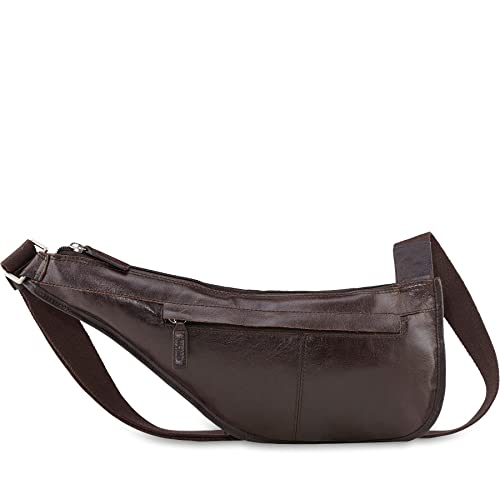 Picard Buddy porte-documents homme en cuir marron chic