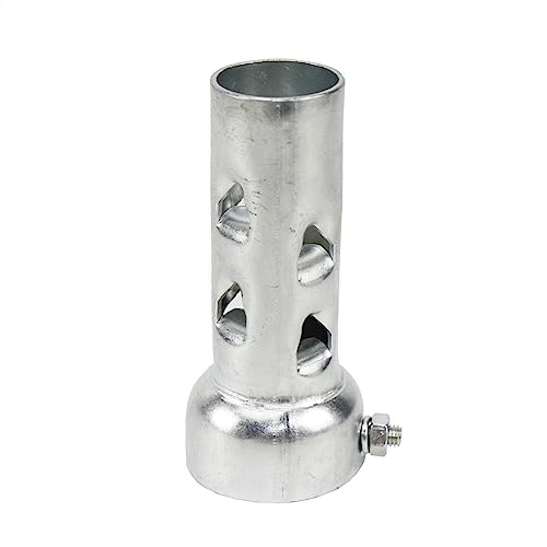 VELLOW Moto 4 '100mm Breve Silenziatore di Scarico Deflettore Db Killer per Harley Touring 883 Dyna Silenziatore Silenziatore Rumore Suono Eliminator Decorare (Color : 100mm)