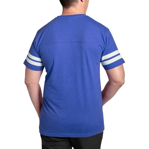 CafePress Awesome Keto Diet Vegan Veganism Organic V T Shirt Men's Football T-Shirt Royal Blue