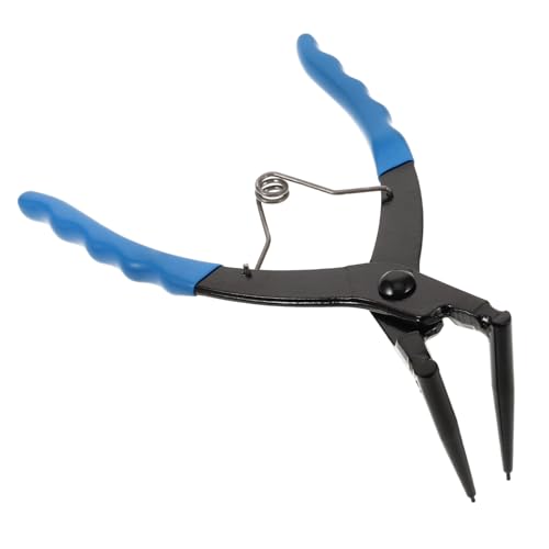 HAPINARY Cylinder Snap Ring Pliers Jaws Ring Plier Internal Ring Remover Tool 90 Degree Bent for Car Truck
