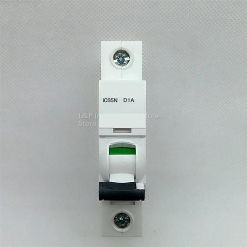 Disjoncteur MCB 1P D1A IC65N A9F19101 type D pour tableau électrique