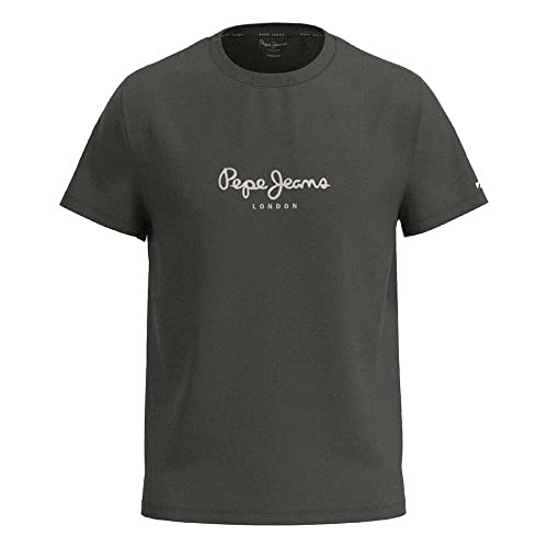 Pepe Jeans Herren Edward Tee T-Shirt, Green (Olive), XXL