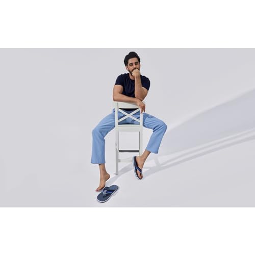 Image of Neeman's Cushion Comfort Flip Flops for Men | Cushioned & comfortable Slippers for Men | everyday comfort