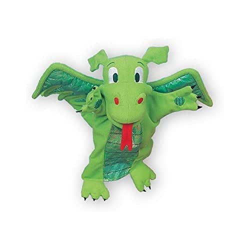 Tellatale- Marioneta dragón verde, Color assorted colours lime green (T-2186) , color/modelo surtido Cover
