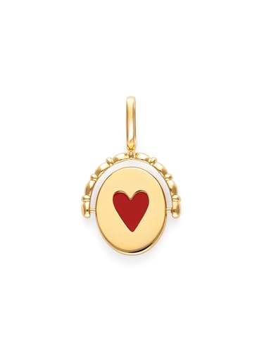 Medallón Mamá Lovely Heart Regalo Sentimental Baño de Oro