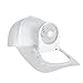 XYZMDJ Chapeau de Soleil d'été extérieur avec Ventilateur de Refroidissement à 3 Vitesses réglables USB Mini mobilier de Ventilateur électrique Portable Rechargeable Cap (Color : White)