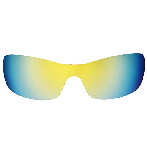 Lentes de repuesto oro 24k para Oakley Antix talla única
