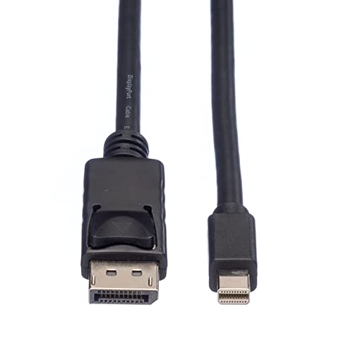 Cable DP a Mini DP macho macho 1m ROLINE cable de pantalla para monitor 2