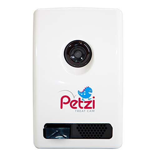 Petzi Treat Cam: Wi-Fi Pet Camera & Treat Dispenser, Enabled with Amazon Dash Replenishment