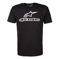 Alpinestars Herren Logo modern fit Short Sleeves T-Shirt, Always EL Black/White, Mittel – Ansicht 1